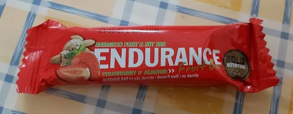Energetic Fruit & Nut Bar Strawberry & Almond