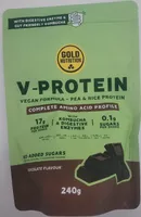 V-Protein Vegan Formula – Pea & Rice Protein, Chocolate Flavour
