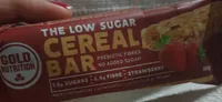 Bar cereal low sugar