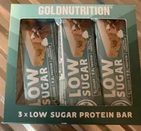 Low sugar protein bar