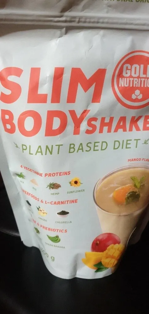SLIM BODY SHAKE Plant bases diet