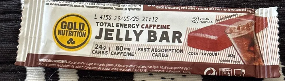 Total Energy Jelly Bar Cola Flavour