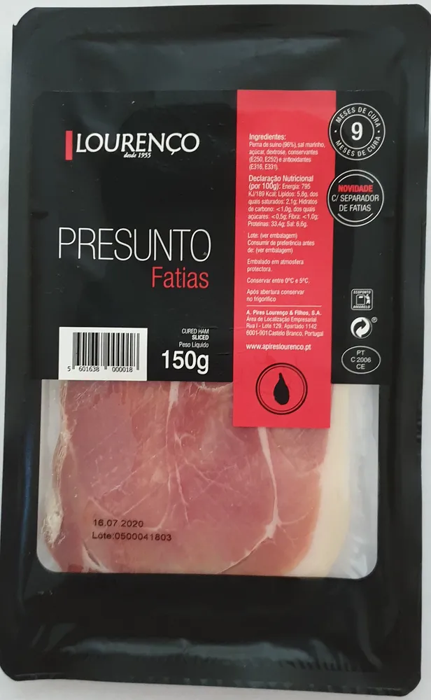 Presunto, fatias