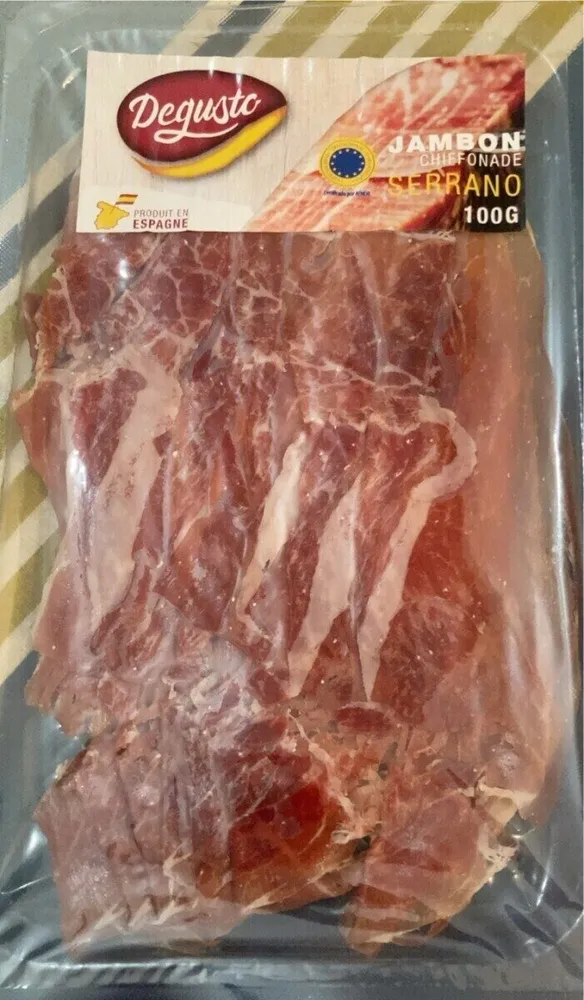 Jambon chiffonade