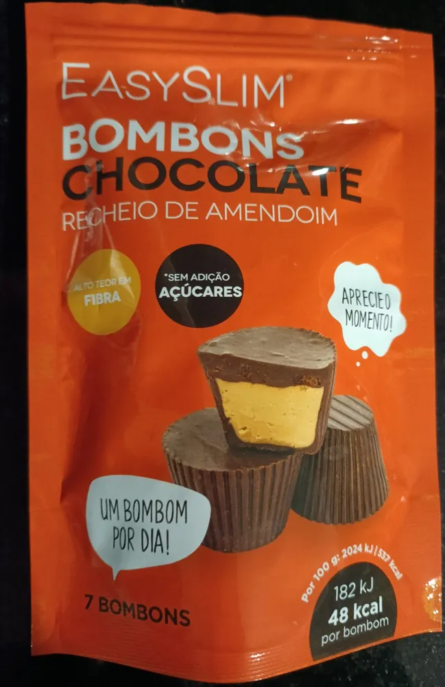 Bombons Chocolate Recheio de Amendoim