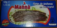 Filetes de Anchovas em Óleo Vegetal