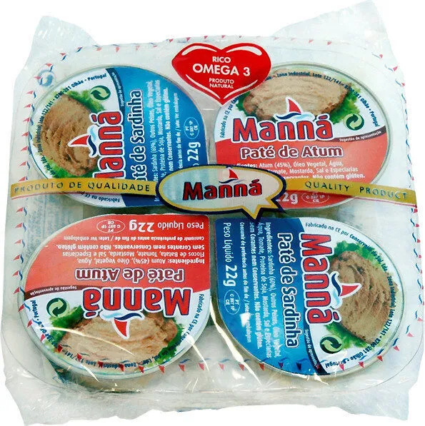 Paté de Sardinha / Paté de Atum