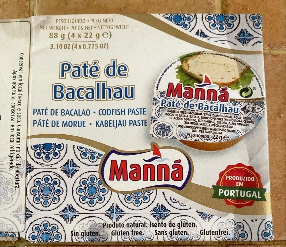 Pate de bacalhau
