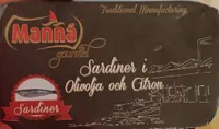 Sardiner i Olivolja och Citron