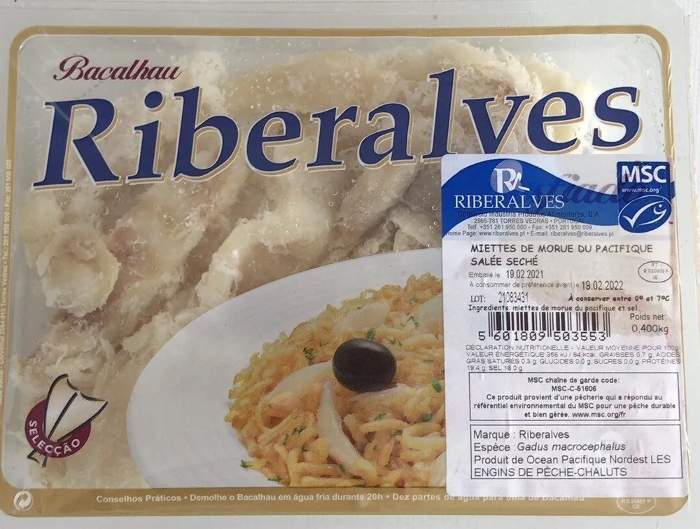 Bacalhau Riberalves