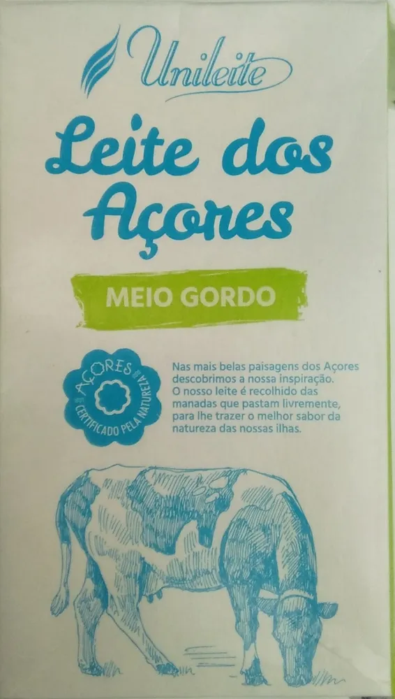 Leite dos Açores Meio Gordo