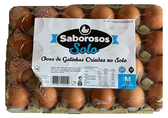 Ovos de Galinhas Criadas no Solo