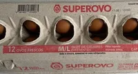 12 Ovos Frescos M/L