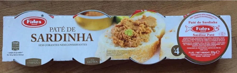 Paté de sardinha