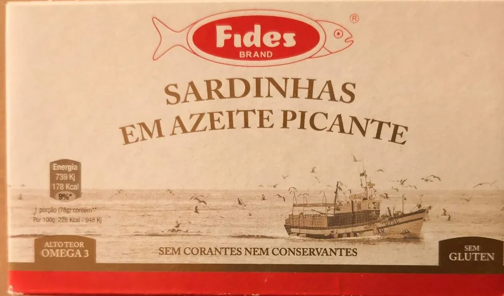 Sardines à l'huile d'olive picante