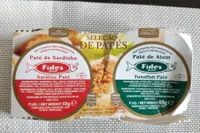 Paté de Sardinha e Paté de Atum