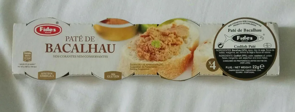 Pâté de bacalhau