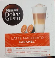 Latte macchiato caramel