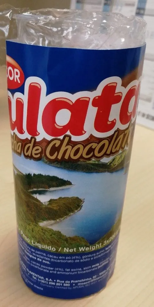 Mulata Bolacha de chocolate