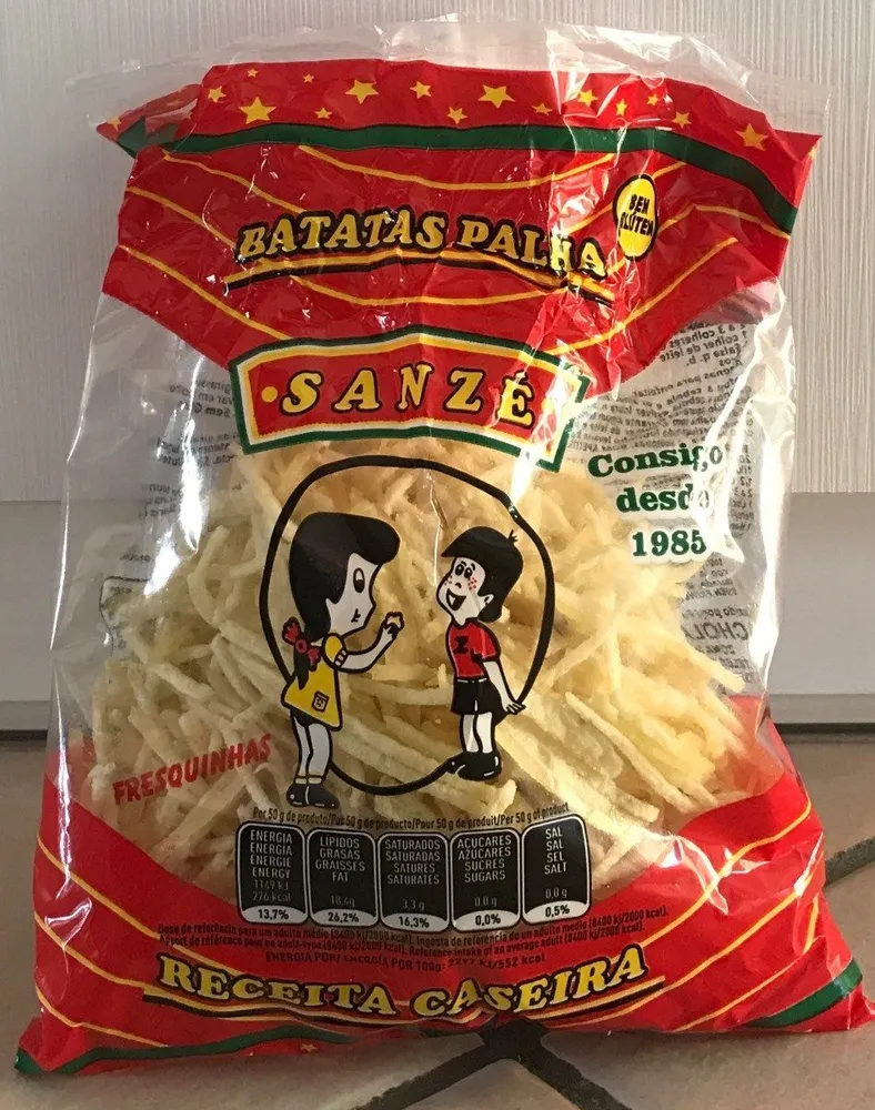 Batatas palha