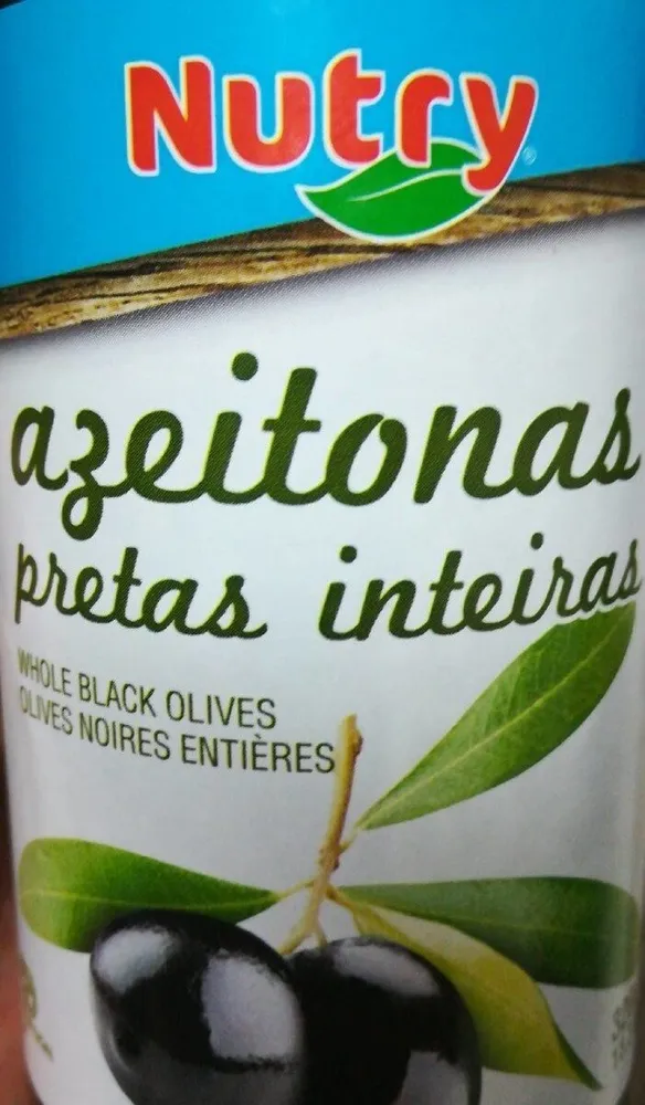 Azeitonas pretas inteiras