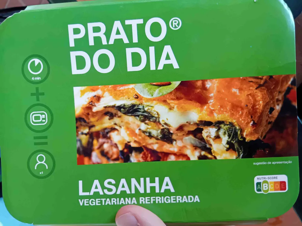 Lasagna Vegetariana Refrigerada