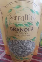 Granola tropical con mel • with honey