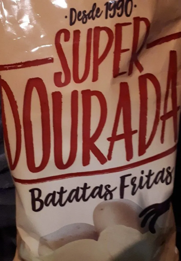 Chips lisas douradas