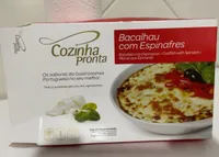 Bacalhau com espinafres