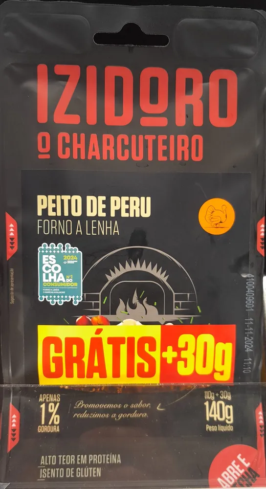 O Charcuteiro Peito de Peru Forno a Lenha