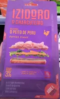 O Charcuteiro Selecionou o Peito de Peru Fatias Finas