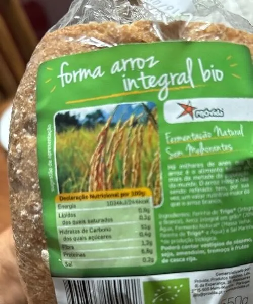 Forma arroz integral