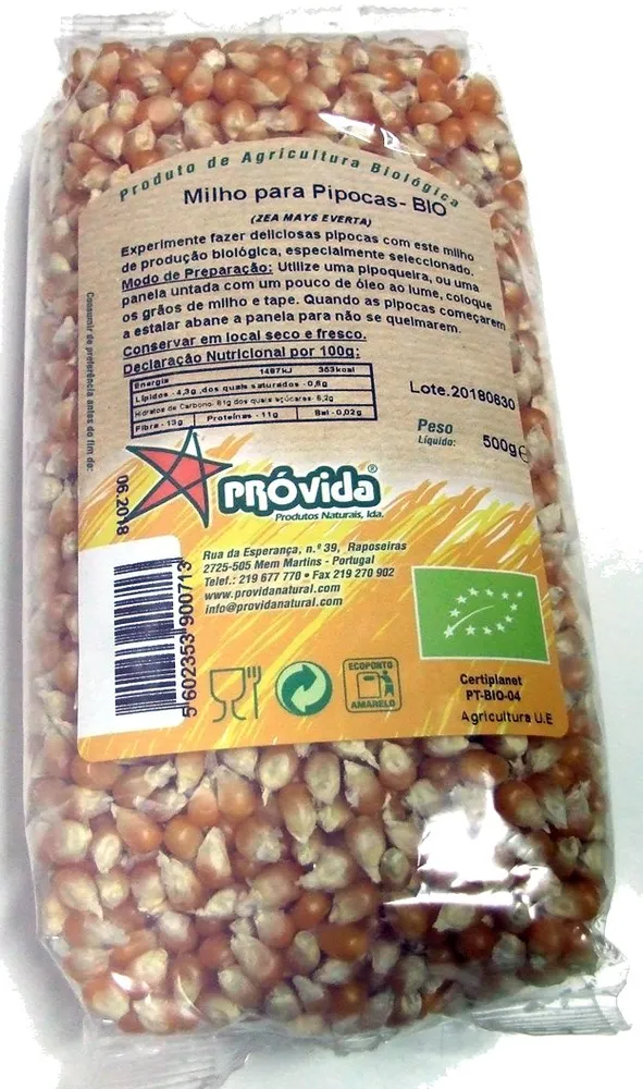 Milho para Pipocas- BIO