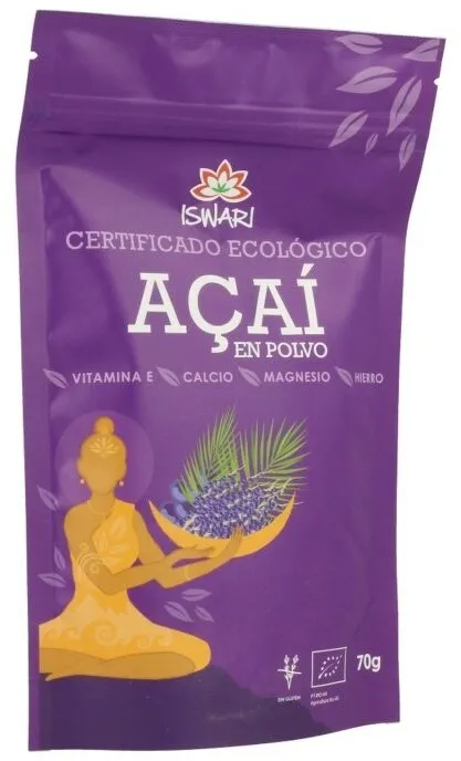 Açaï En Poudre Bio - 70 G - Iswari
