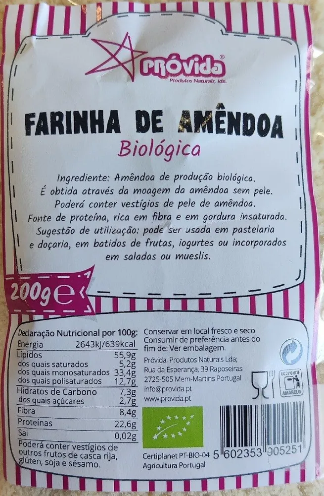 Farinha de Amêndoa (Almond Flour)