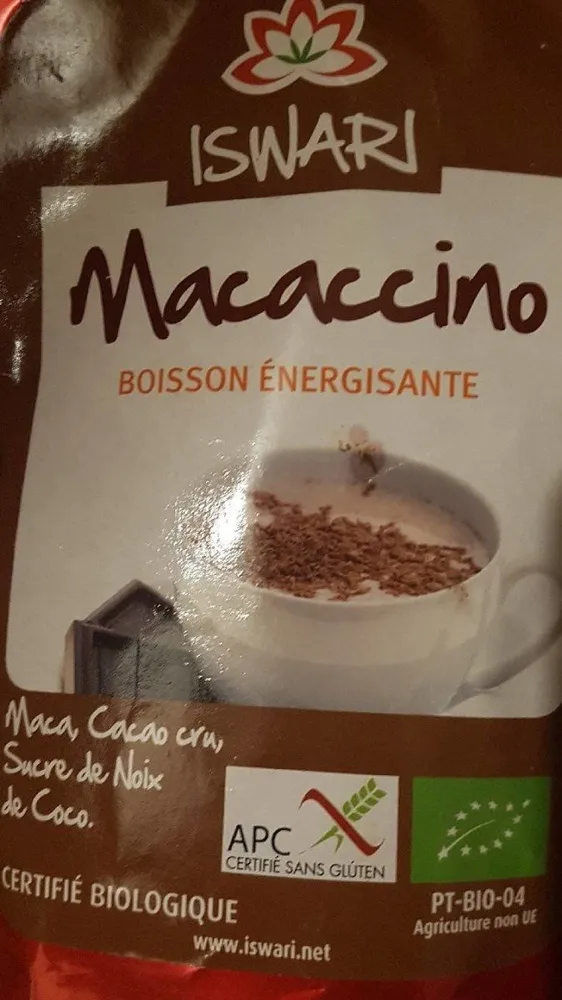 Macaccino Bio - 250 GR - Iswari