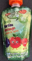 Maçã Mirtilo Morango puré de fruta