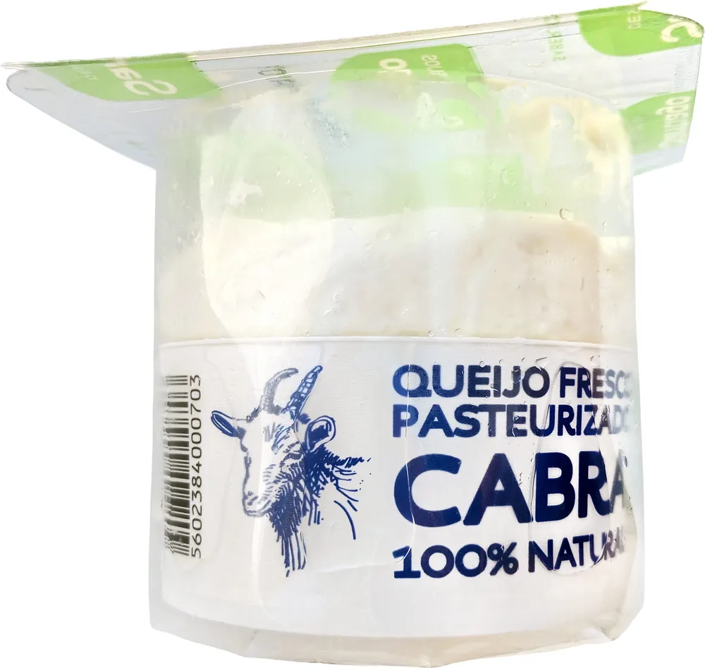 Queijo Fresco Pasteurizado Cabra
