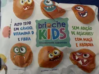 Kids com maçã e abóbora