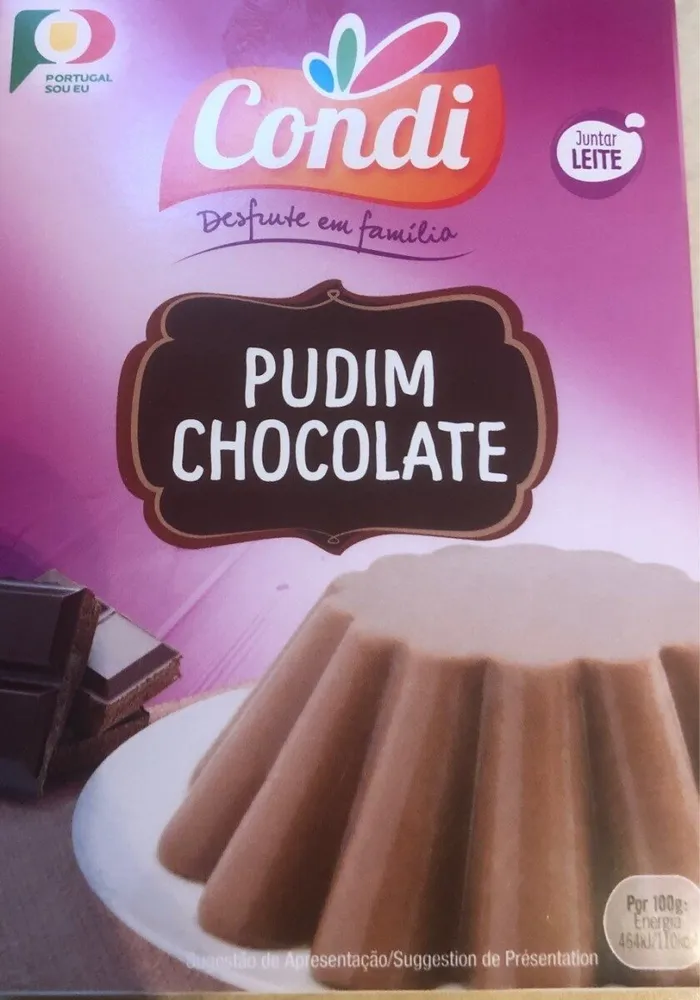 Pudim chocolate