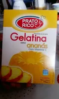 Gelatina ananas