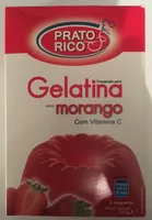 Gelatina Sabor Morango