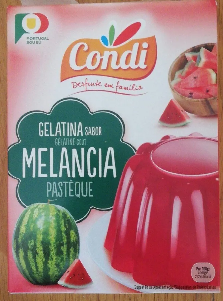 Gelatine goût pastèque