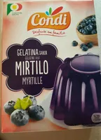 Gelatina mirtilo