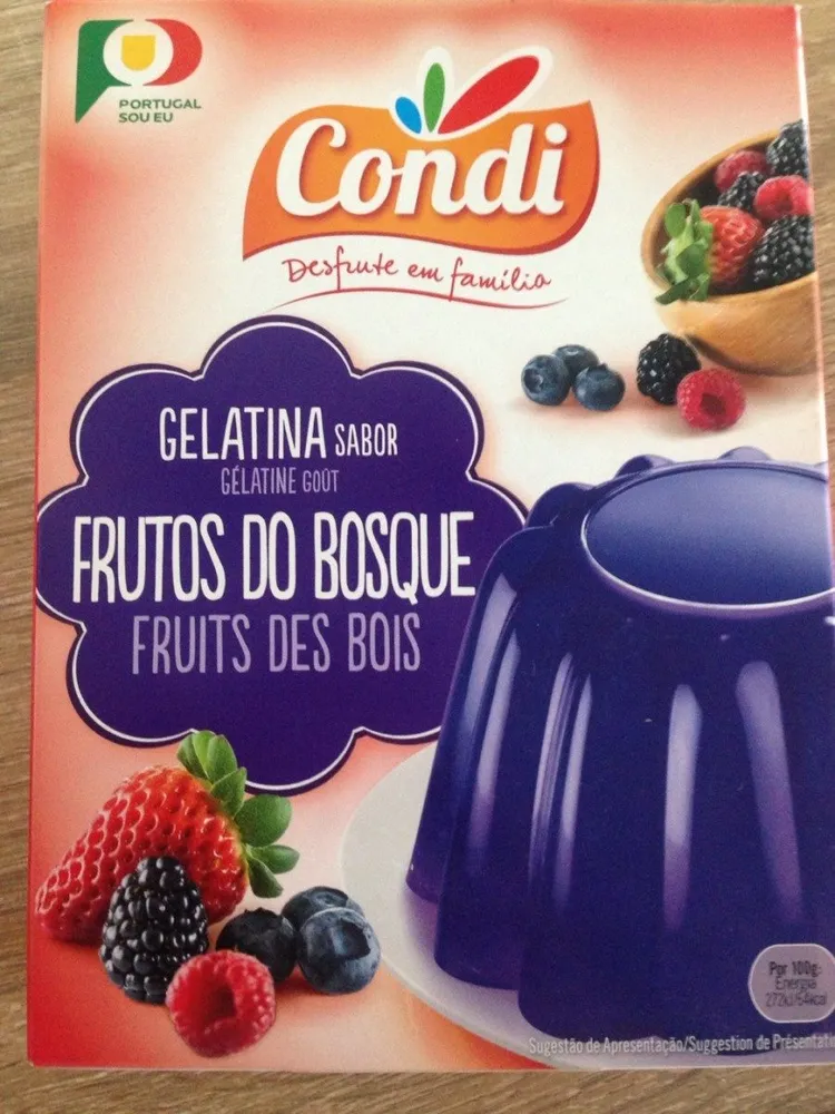 Gelatine Fruits des Bois