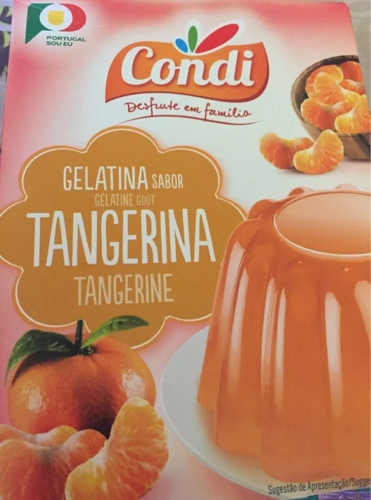 Gélatine goût Mandarine