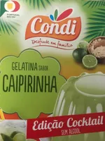Gelatina sabor caipirinha