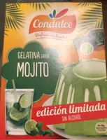 Gelatina sabor mojito