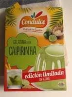 Gelatina sabor caipirinha