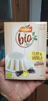 Flan de vainilla bio